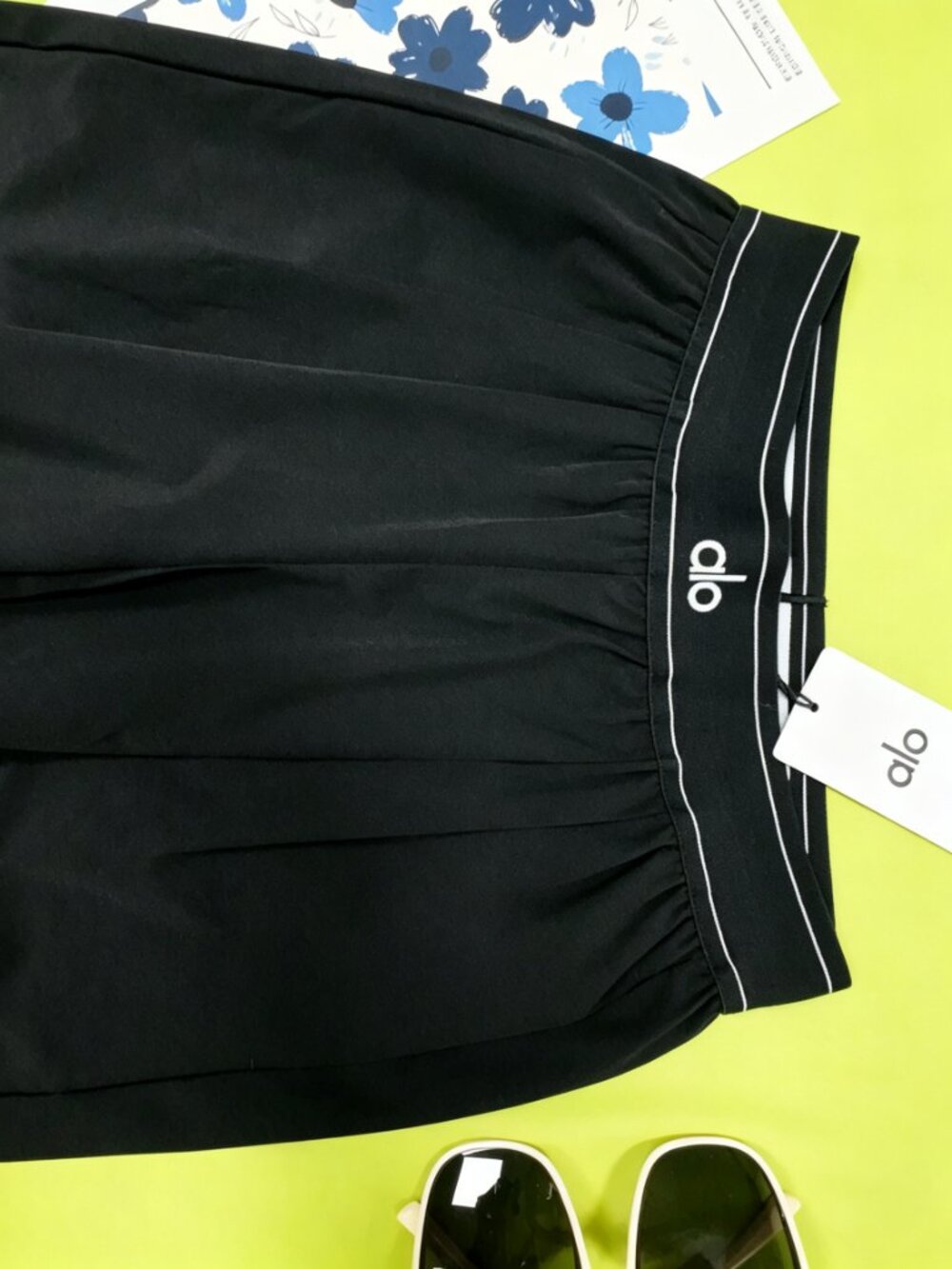 🐱‍👤NWT ALO Yoga Suit Up Trouser Black Womens Regular 30" Inseam🦓 - Picture 5 of 15